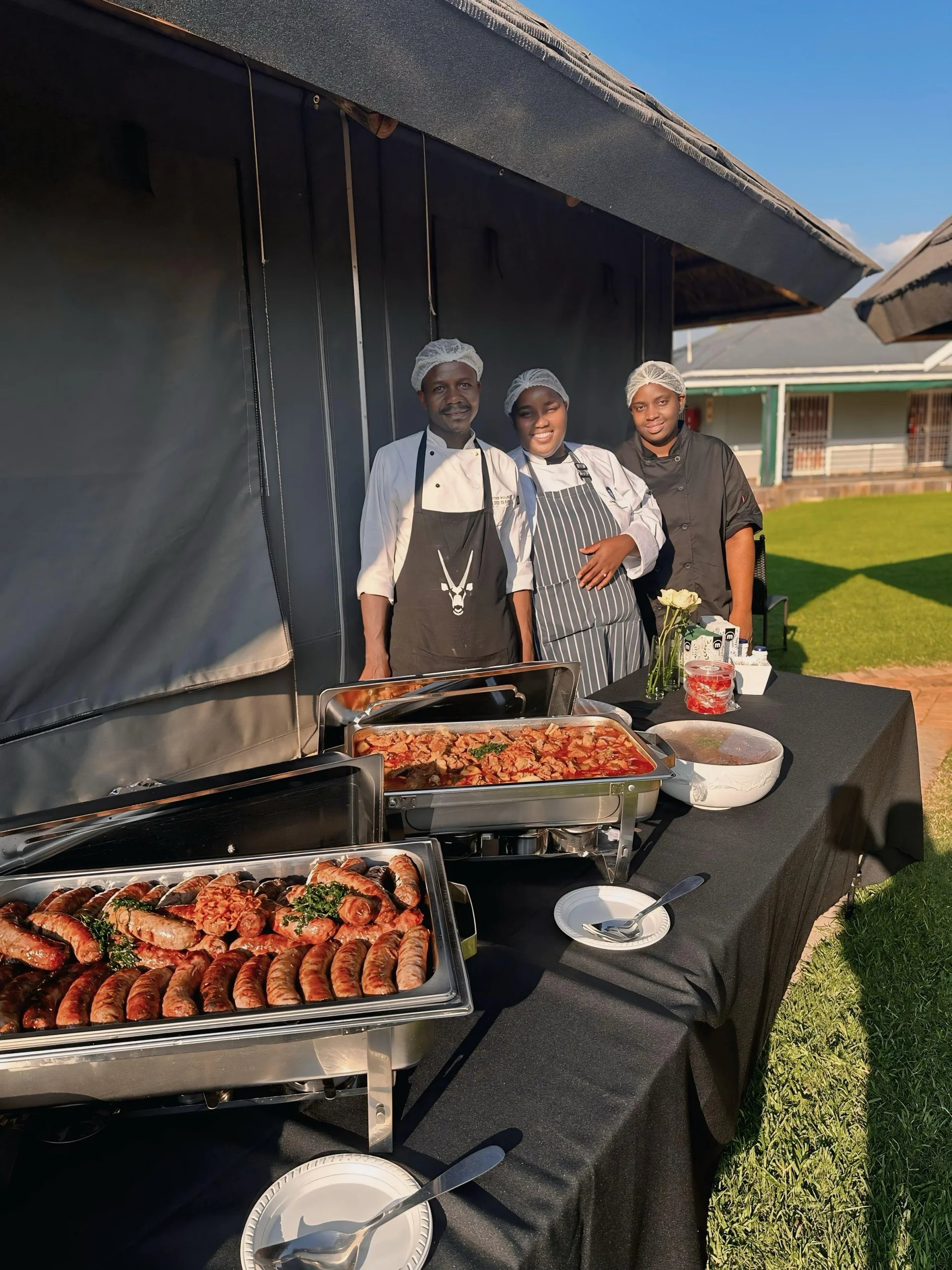 Grilled meat braai platter