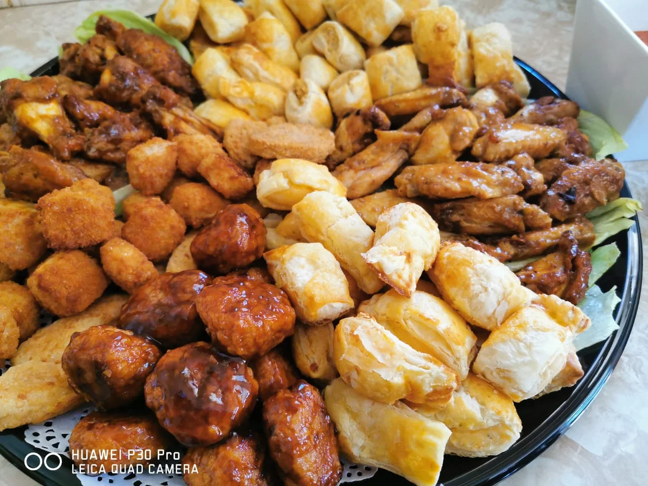 Traditional African food dish
